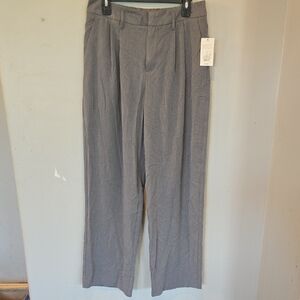 A New Day Gray Wide Leg Dress Pants